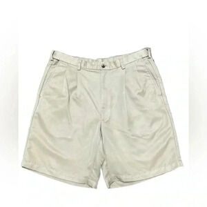 🌟 Haggar Khaki Dress Shorts sz 36 🌟